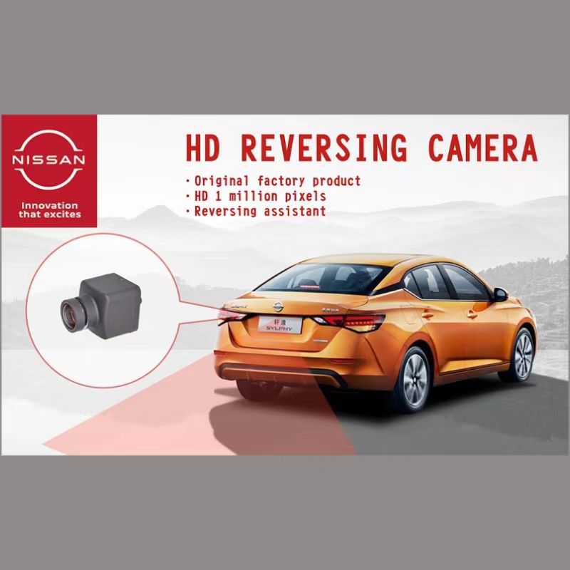 Câmera de backup de visão traseira HD original de fábrica da Nissan
        